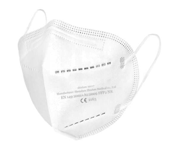 respiratore FFP2 KN95 5pz maschera protettiva megamix.sk