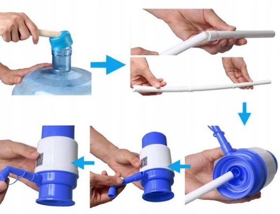 Pompa manuale per acqua universale con riduzione 5l megamix.sk