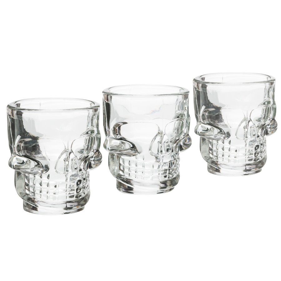 set di 3 bicchieri Teschio 45 ml megamix.sk