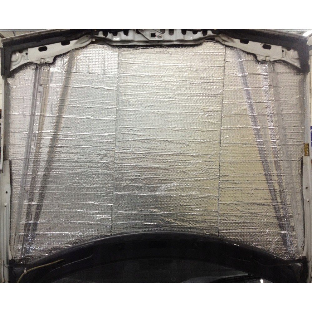 Schiuma autoadesiva 5mm 25x100cm pellicola scura per insonorizzazione LT5 megamix