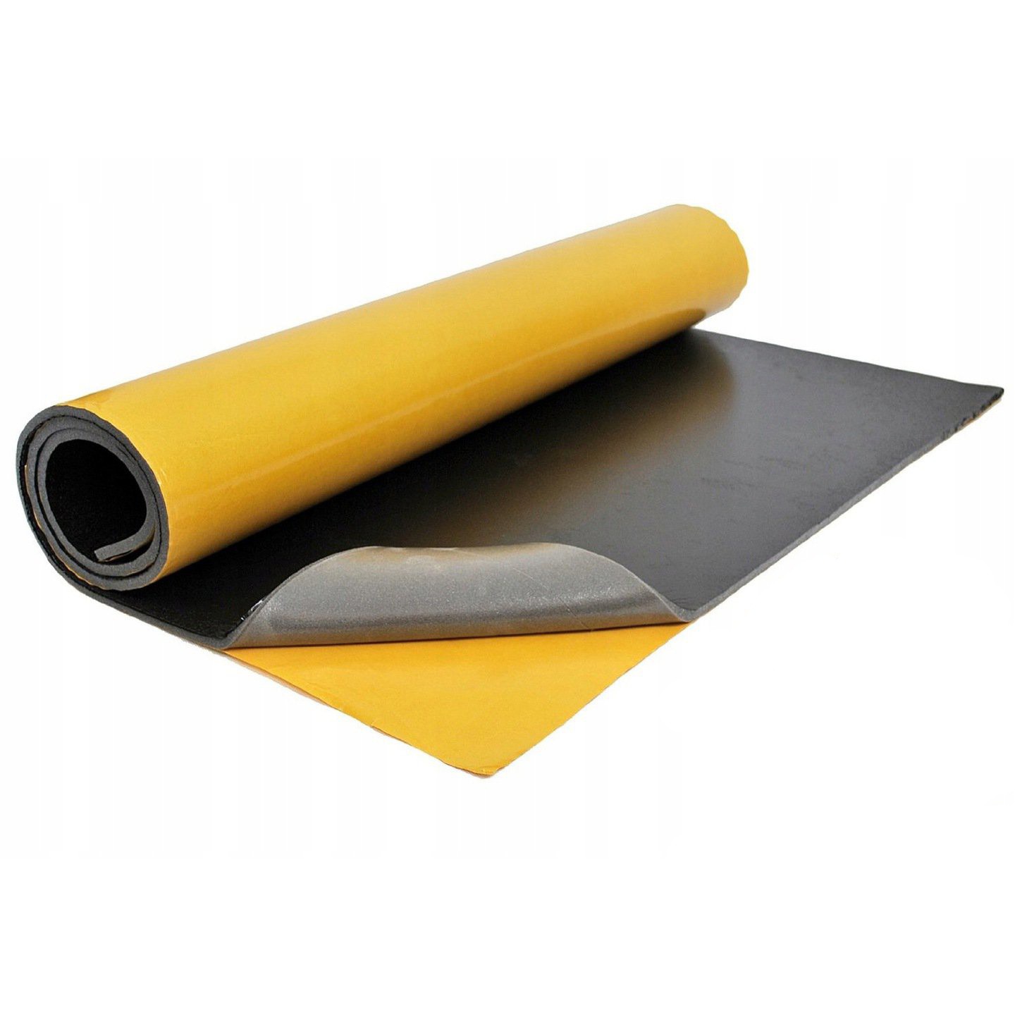 Schiuma autoadesiva 5mm 25x100cm pellicola scura per insonorizzazione LT5 megamix