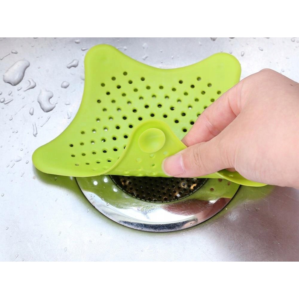 Setaccio in silicone per lavello per scarico 15cm verde megamix.sk