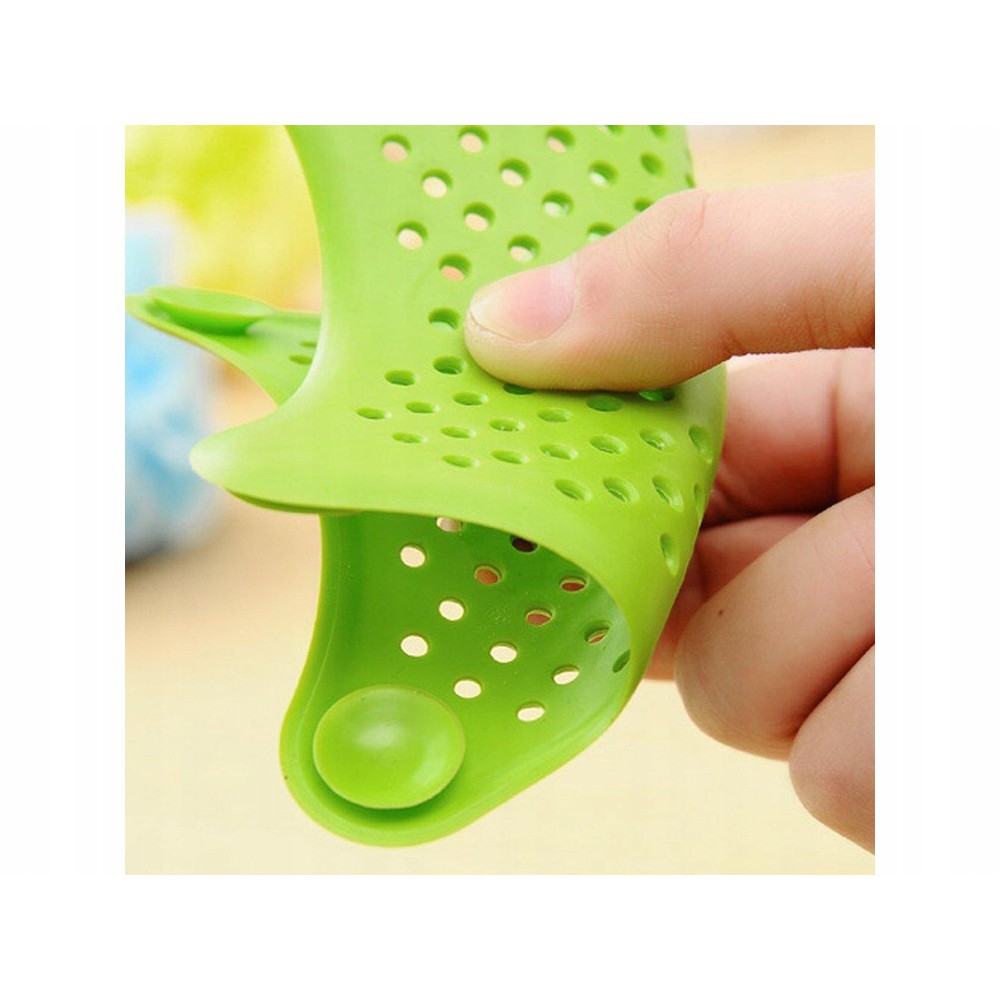 Setaccio in silicone per lavello per scarico 15cm verde megamix.sk