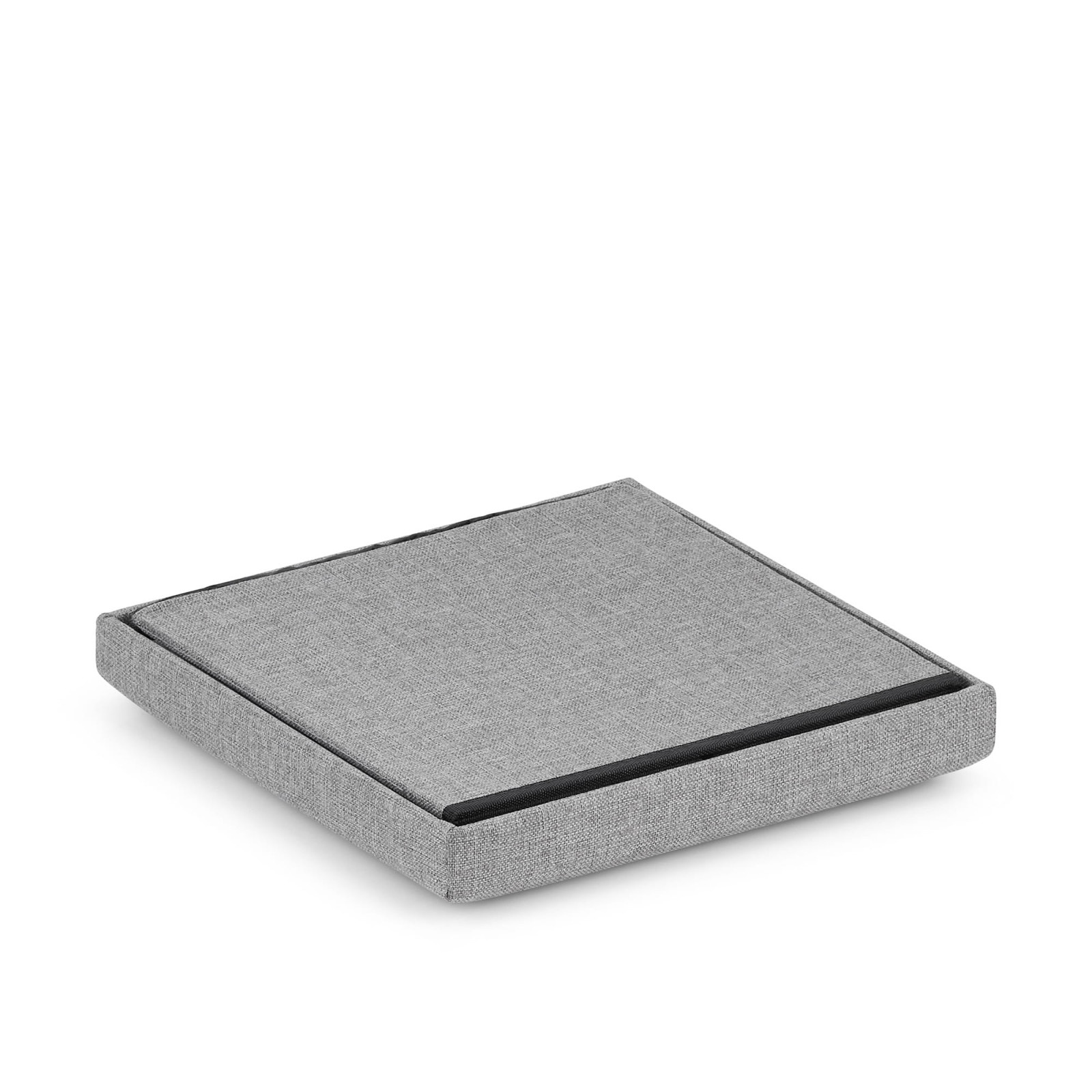 Sedile pieghevole con spazio di stoccaggio L 36x38x38cm grigio megamix.sk