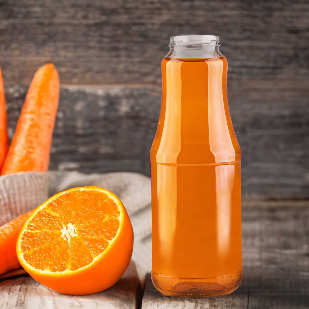 Bottiglia di vetro 1000ml 24cm SOK megamix.sk