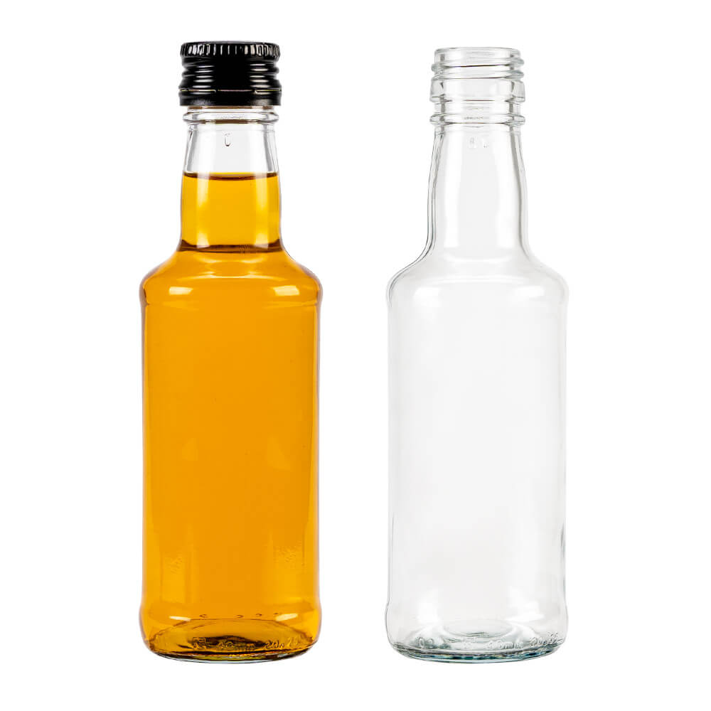 Bottiglia di vetro 200ml 17cm MONOPOL megamix.sk