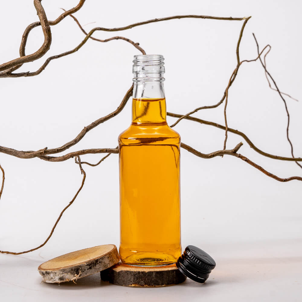 Bottiglia di vetro 200ml 17cm MONOPOL megamix.sk