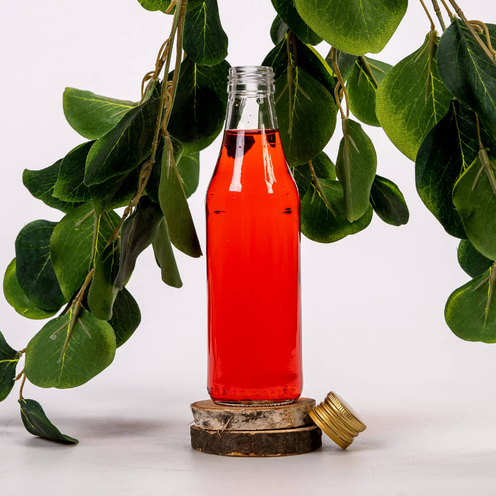 Bottiglia di vetro 250ml 19cm TINKLY megamix.sk