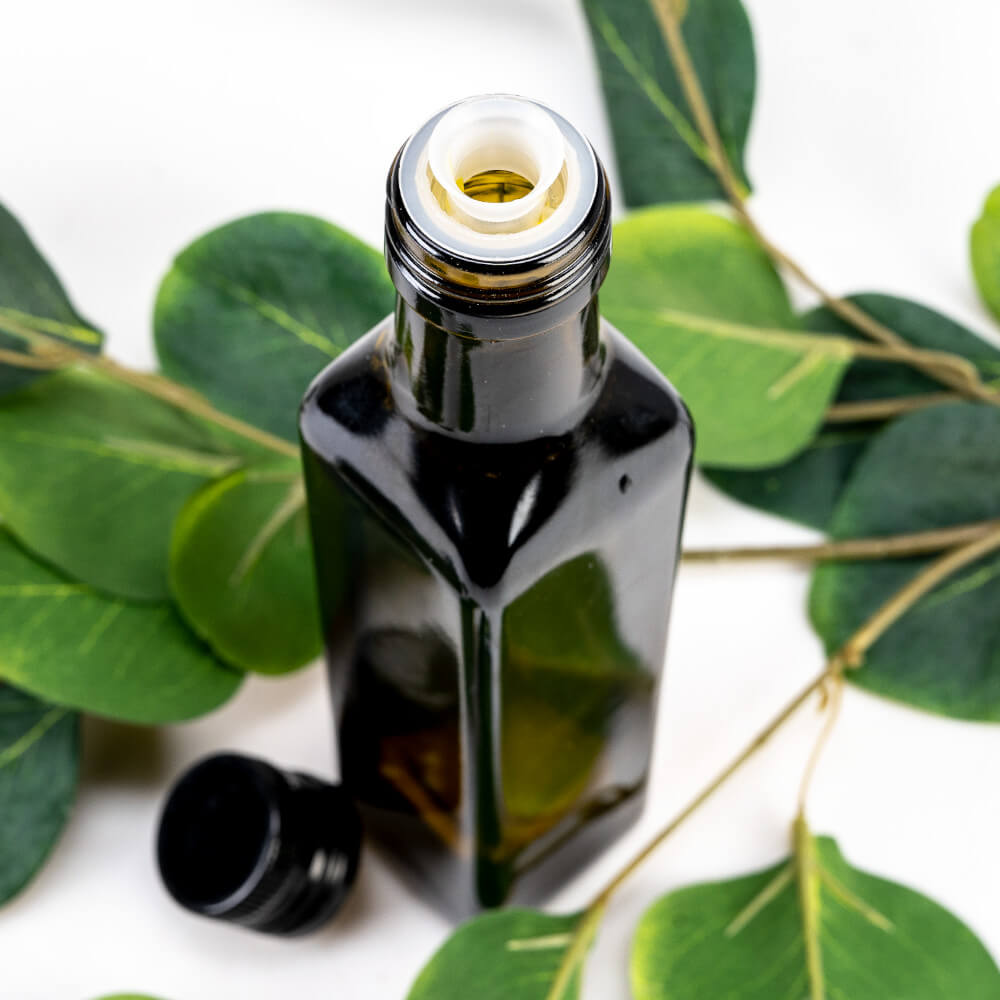 Bottiglia di vetro 250ml 21cm MARASCA oliva megamix.sk