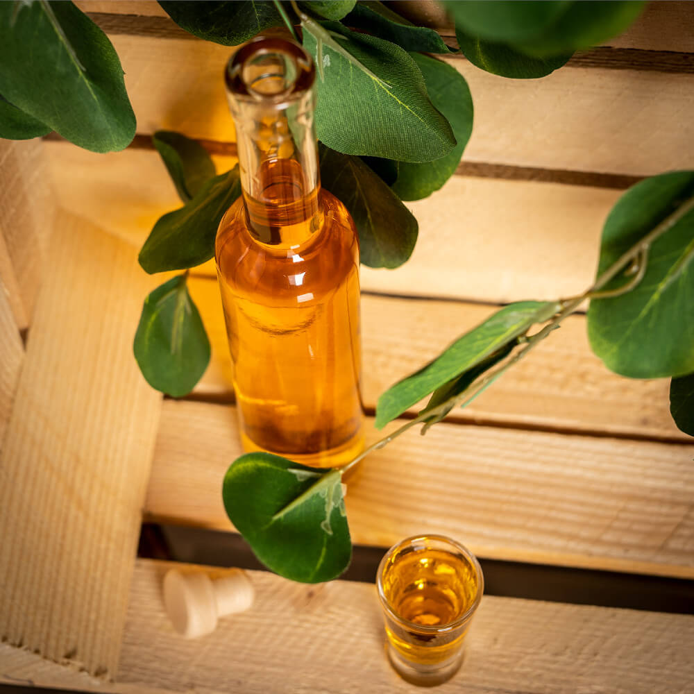 Bottiglia di vetro 250ml 24cm FUTURA megamix.sk