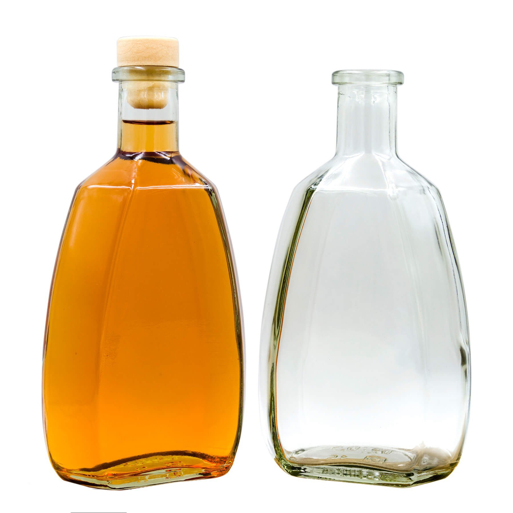 Bottiglia di vetro 500ml 19cm ASTERIA megamix.sk