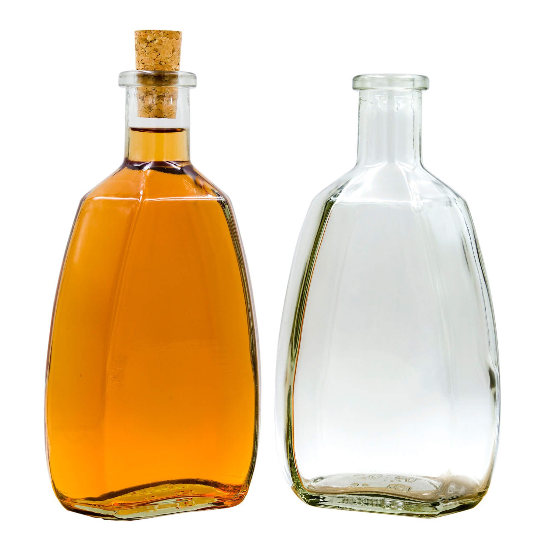 Bottiglia di vetro 500ml 19cm ASTERIA megamix.sk