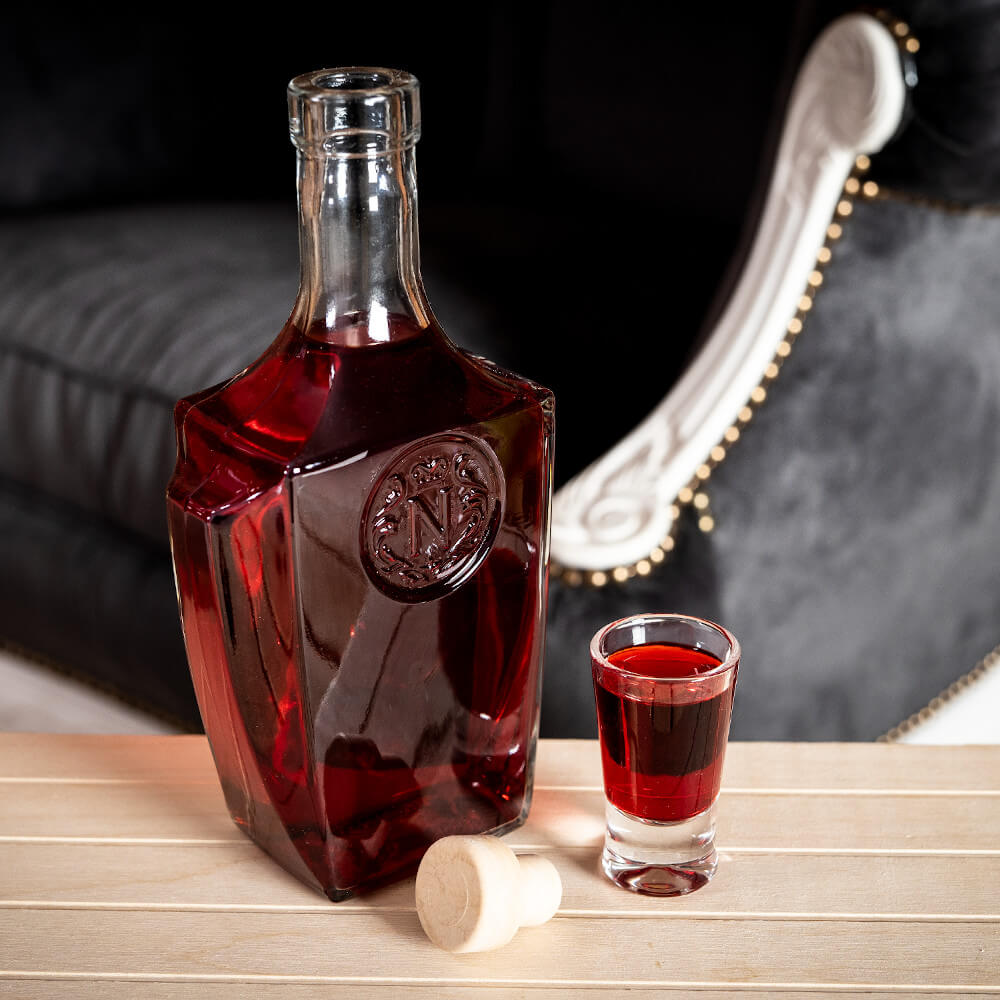 Bottiglia di vetro 500ml 20cm BONAPARTE megamix.sk