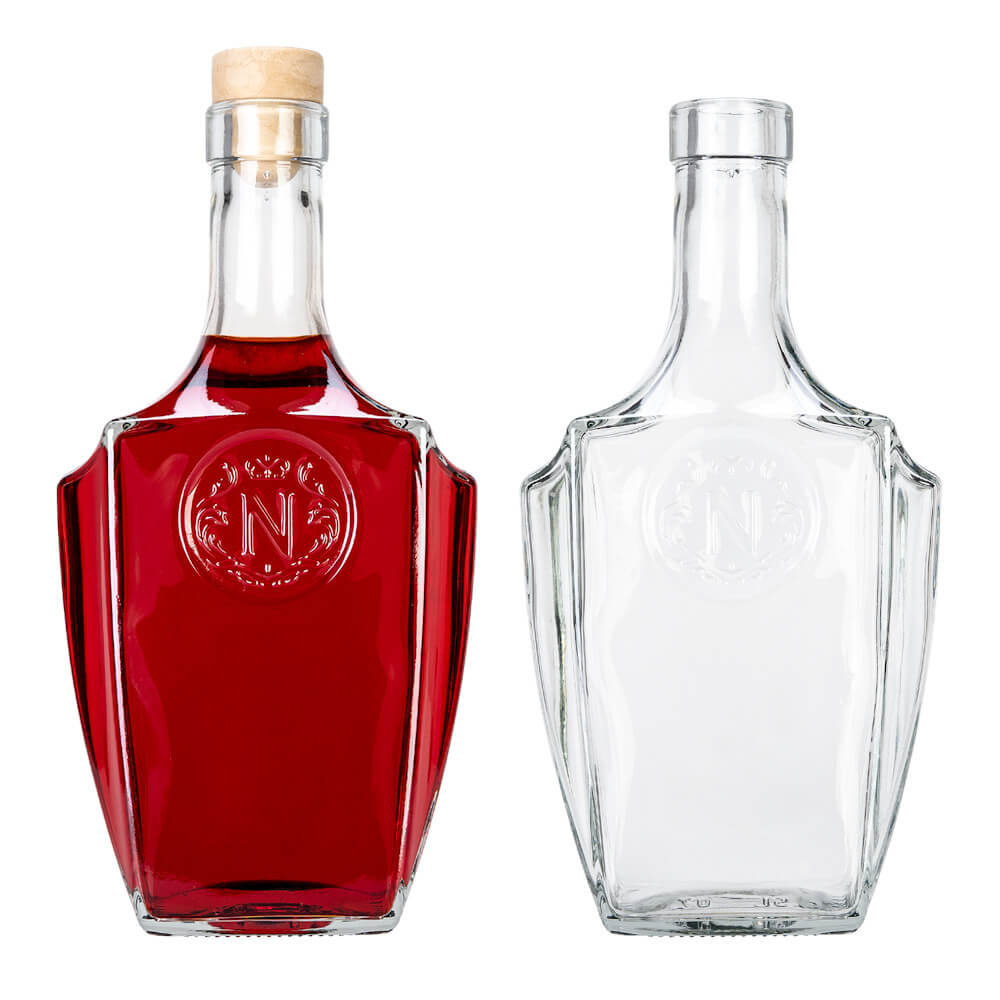 Bottiglia di vetro 500ml 20cm BONAPARTE megamix.sk