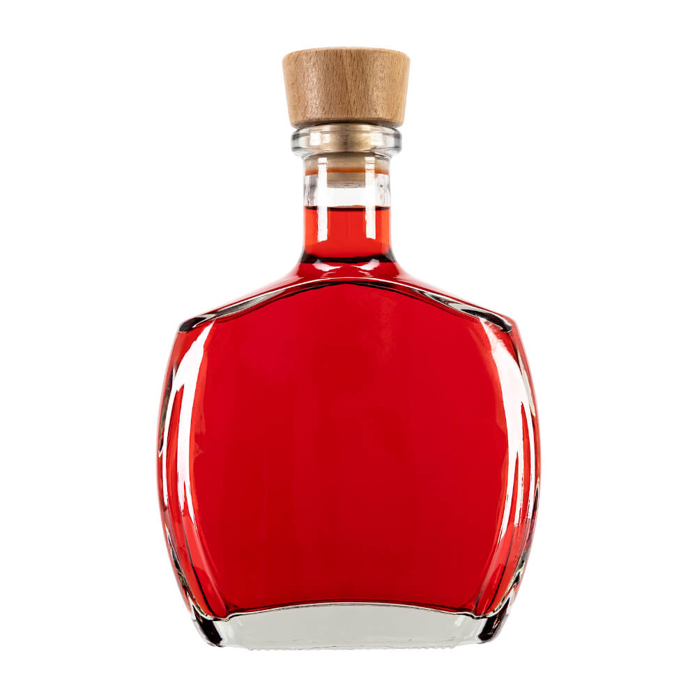 Bottiglia di vetro 500ml 21cm CARAFFA megamix.sk