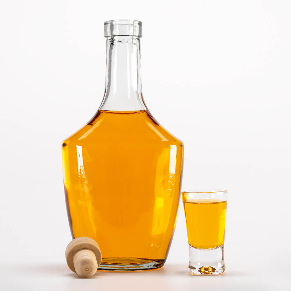 Bottiglia di vetro 500ml 21cm KONESER megamix.sk