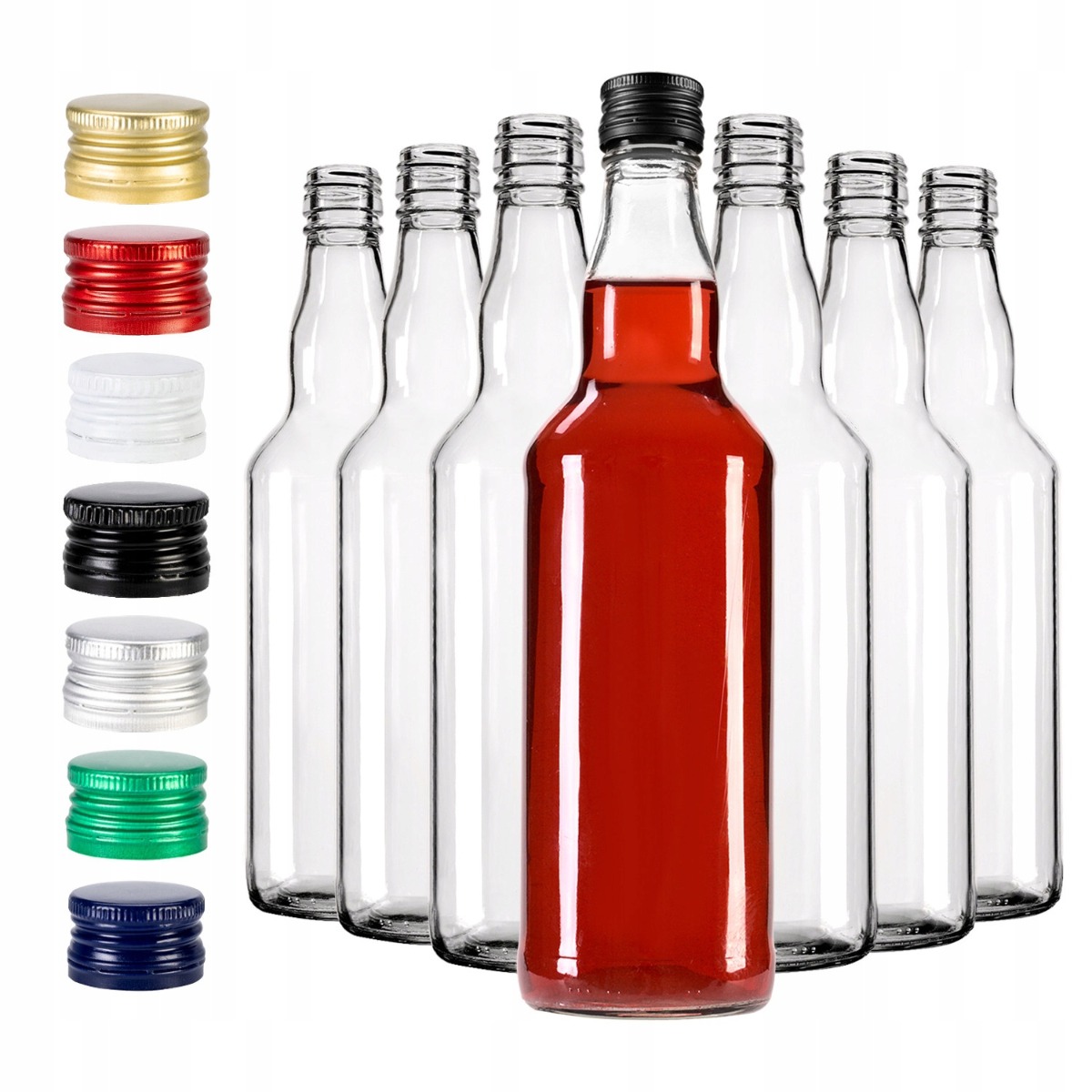 Bottiglia di vetro 500ml 24cm MONOPOL megamix.sk