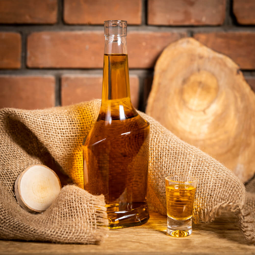 Bottiglia di vetro 500ml 25cm AISHA megamix.sk