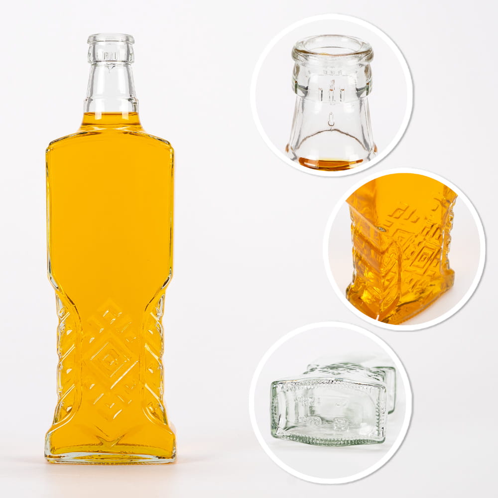 Bottiglia di vetro 500ml 25cm UKRAINKA megamix.sk