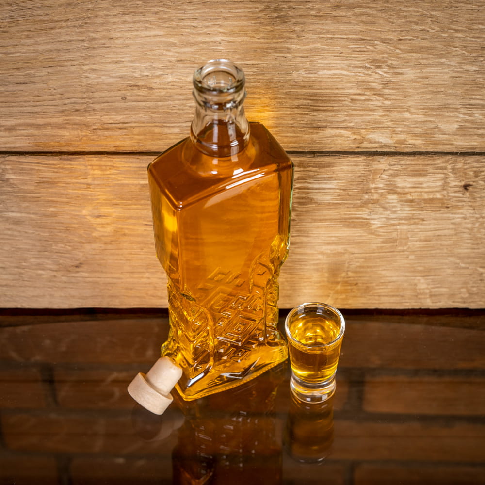 Bottiglia di vetro 500ml 25cm UKRAINKA megamix.sk