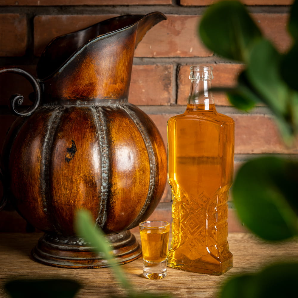 Bottiglia di vetro 500ml 25cm UKRAINKA megamix.sk