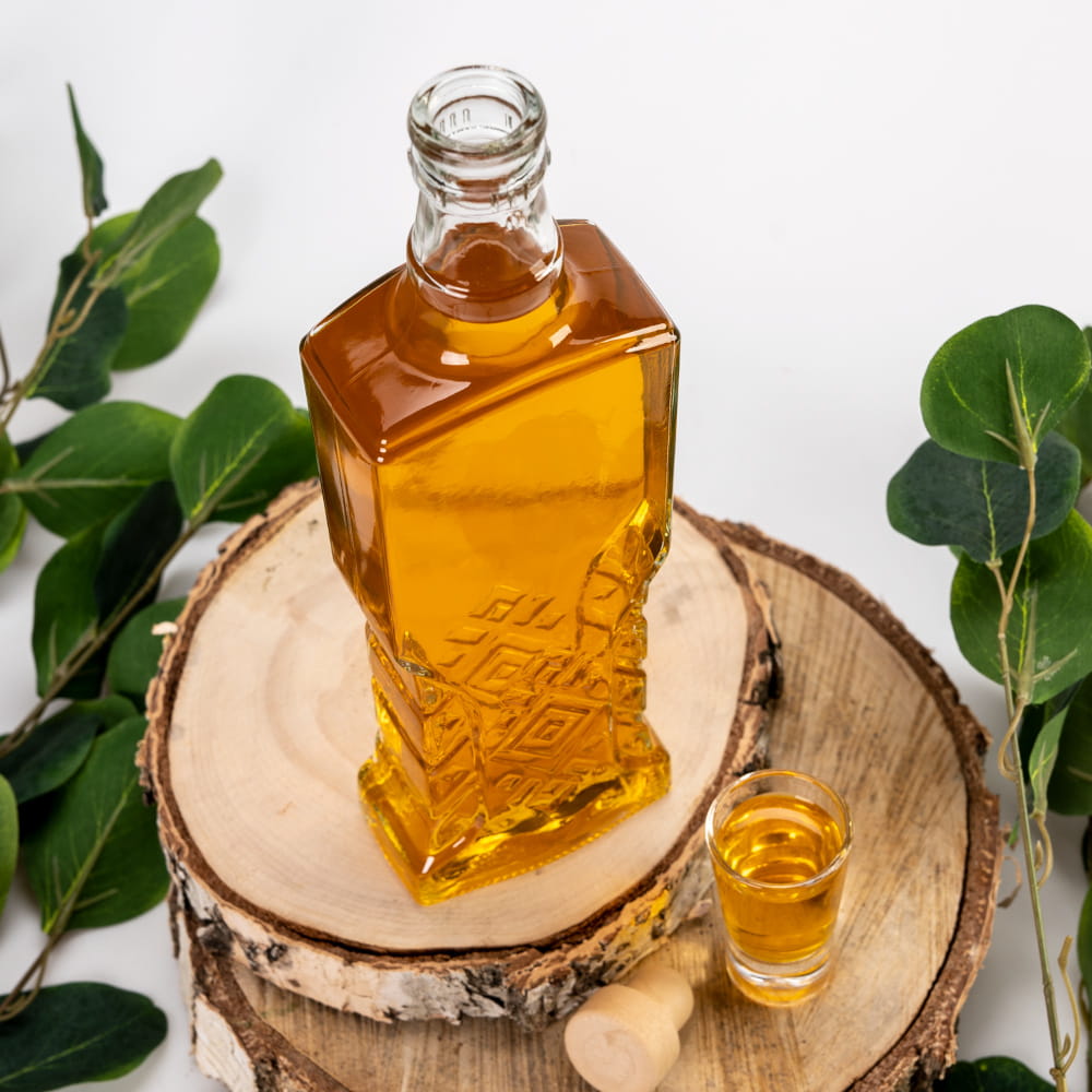 Bottiglia di vetro 500ml 25cm UKRAINKA megamix.sk