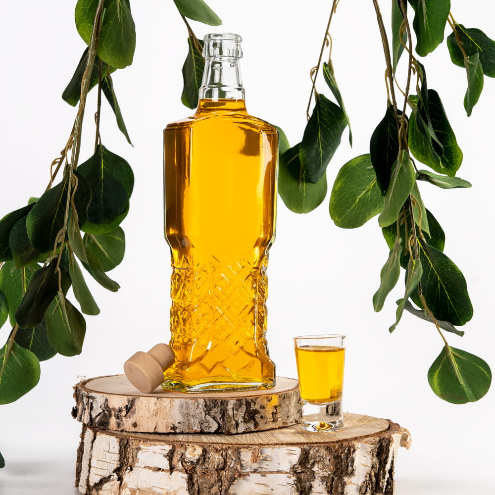 Bottiglia di vetro 500ml 25cm UKRAINKA megamix.sk