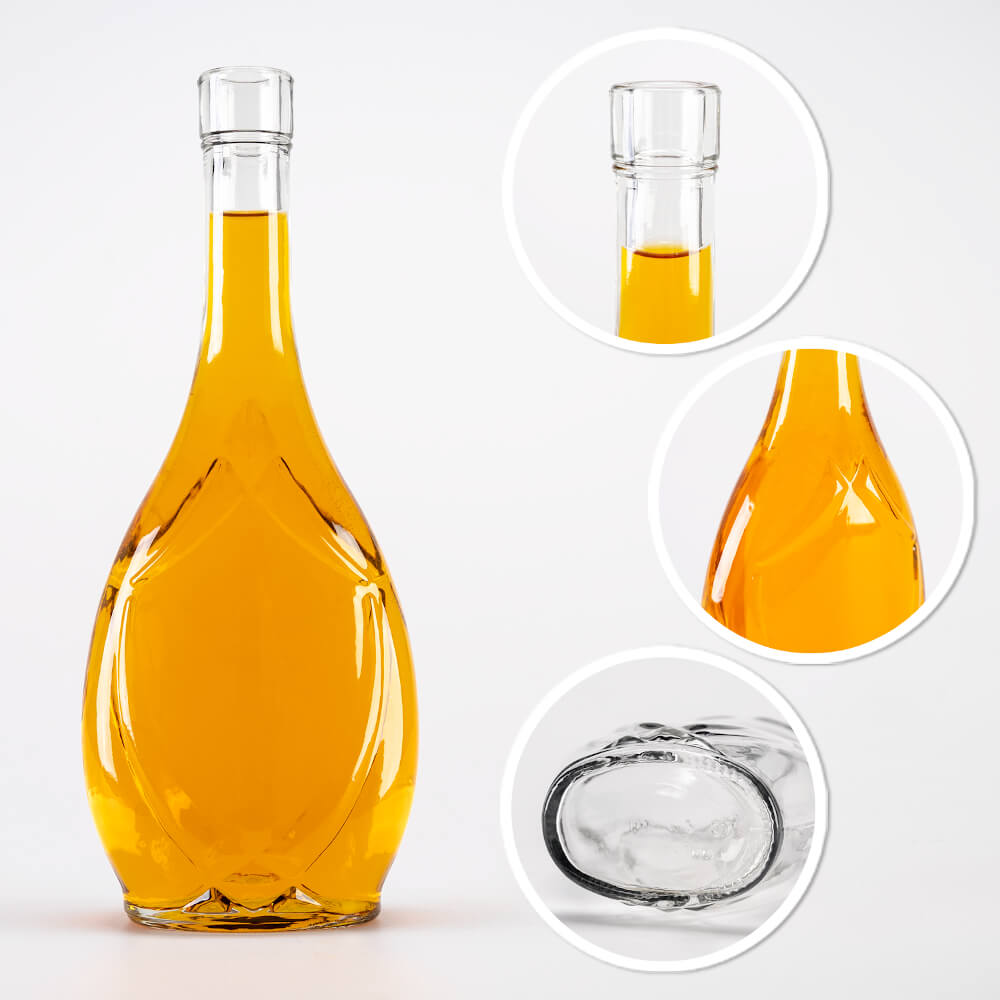 Bottiglia di vetro 500ml 26cm ICONA megamix.sk