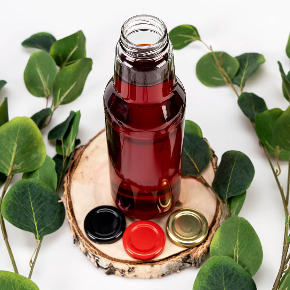 Bottiglia di vetro 750ml 25cm SOK megamix.sk