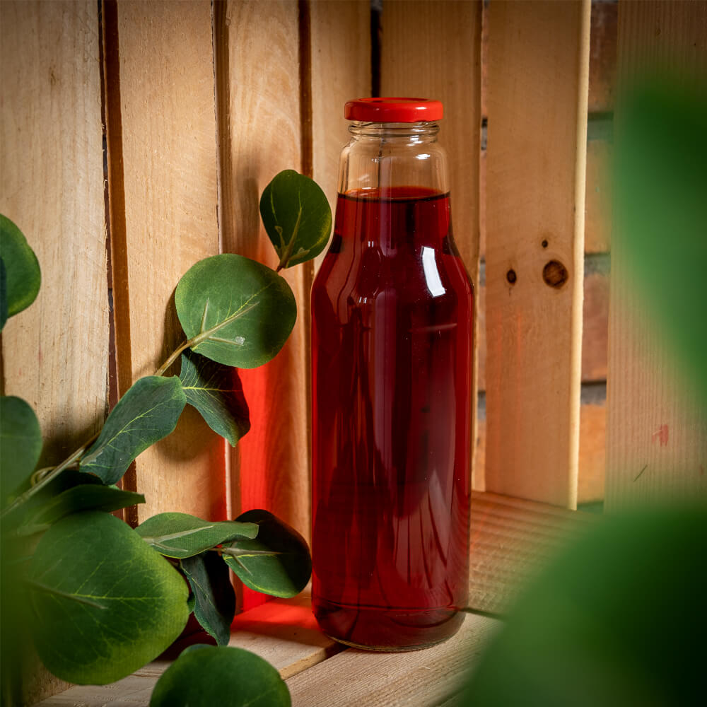 Bottiglia di vetro 750ml 25cm SOK megamix.sk