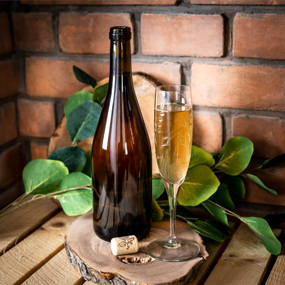 Bottiglia di vetro 750ml 29cm BURGUNDY megamix.sk