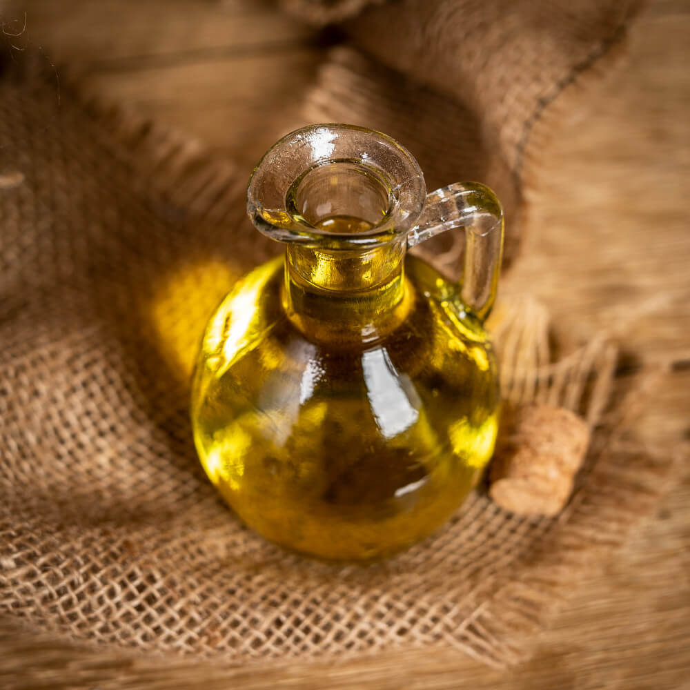 Bottiglia di vetro per olio 150 ml con tappo megamix.sk