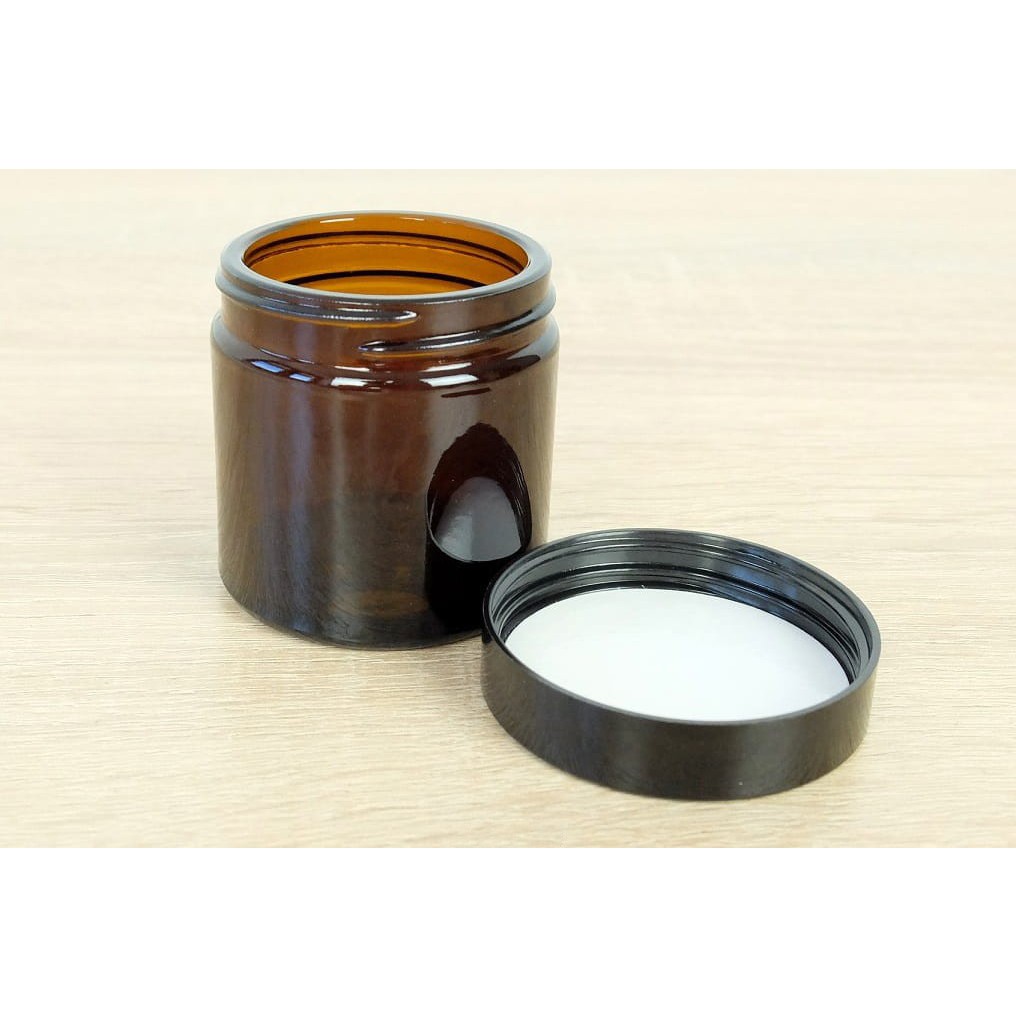 Contenitore di vetro marrone 60 ml 53x52mm megamix.sk