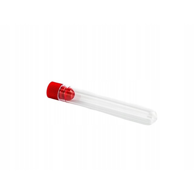 provette PS 16x65mm con tappo rosso 50 pezzi megamix.sk