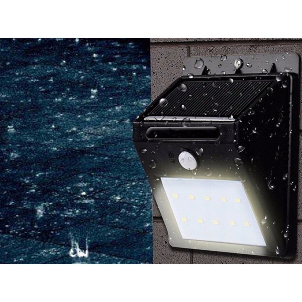 Lampada solare 30 SMD LED con sensore di movimento 12x9x5cm megamix.sk