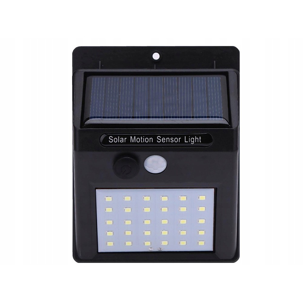 Lampada solare 30 SMD LED con sensore di movimento 12x9x5cm megamix.sk