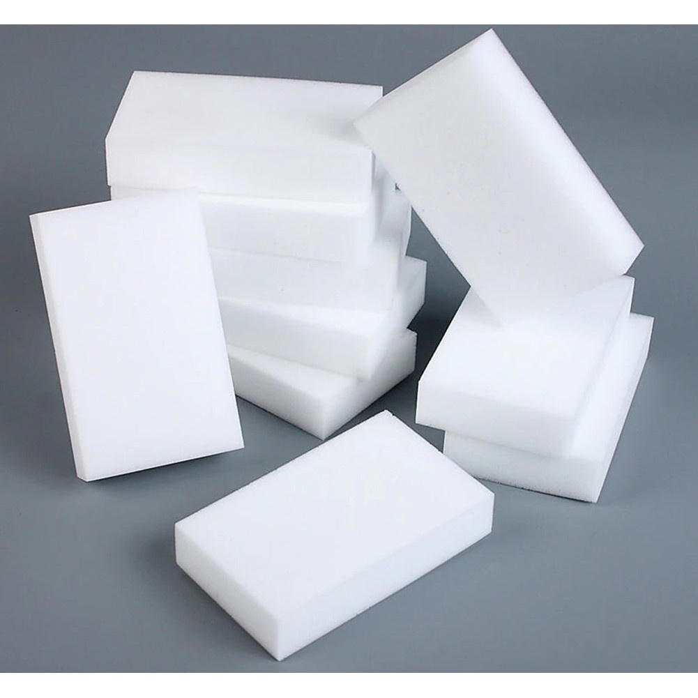 Spugna per la pulizia delle impurità 10x6x2cm bianca megamix.sk