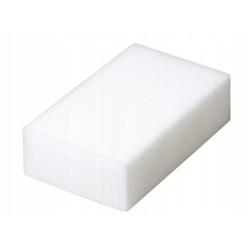 Spugna per la pulizia delle impurità 10x6x2cm bianca megamix.sk