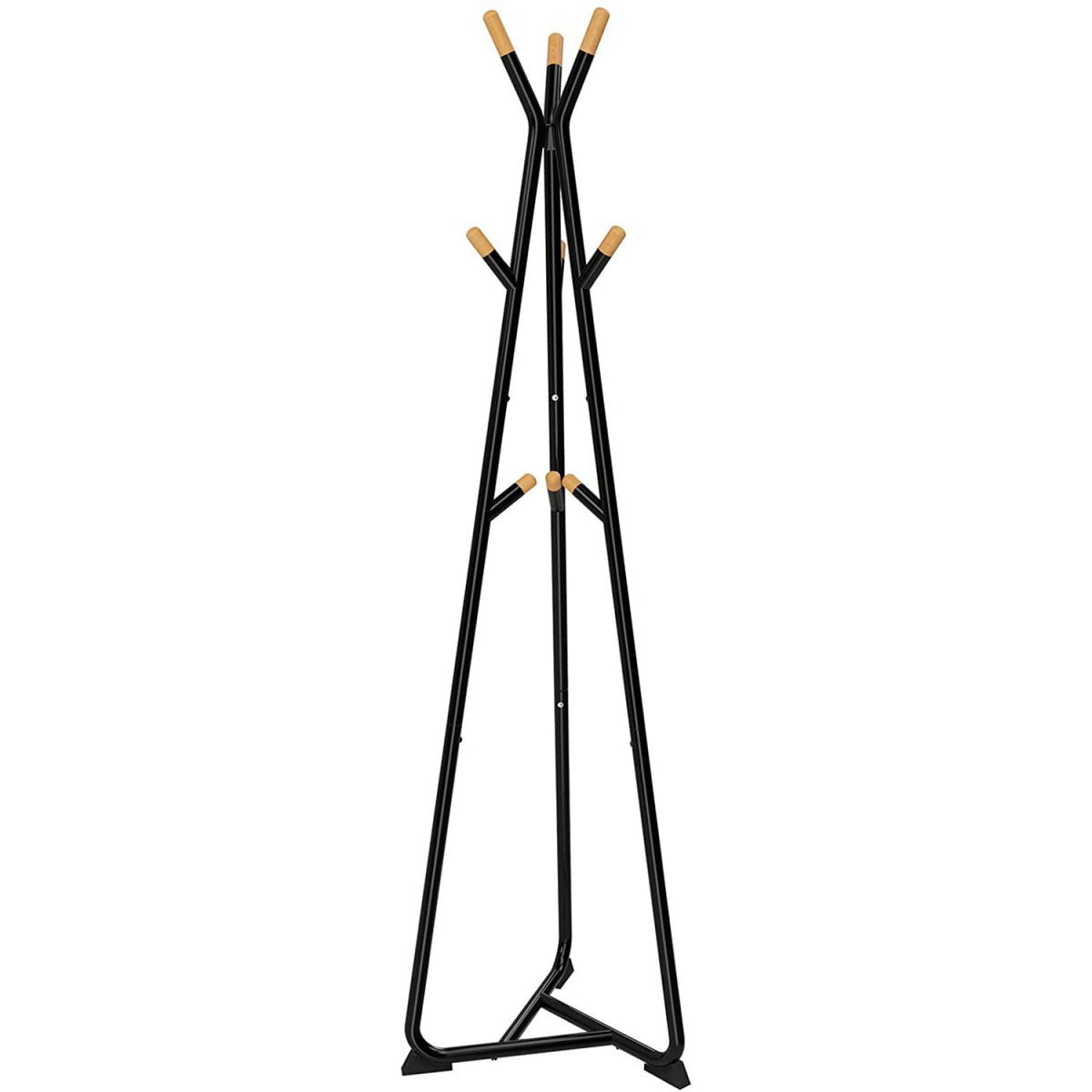appendiabiti da terra per ingresso 49x49x172cm faggio metallo megamix.sk