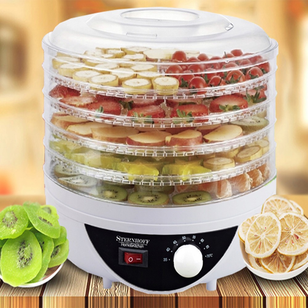 Essiccatore per funghi, verdura, frutta XL potenza 250W megamix