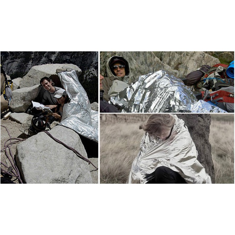 pellicola termica di sopravvivenza argento oro coperta di salvataggio megamix.it