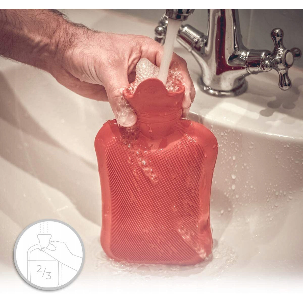 termoforo bottiglia d'acqua calda volpe arancione 1,8l Soxo 34561A.01 megamix.sk