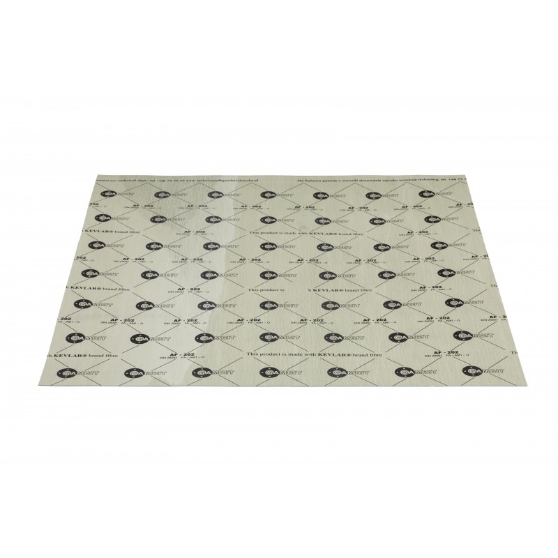 guarnizione GAMBIT AF-202 - 1000x1000x1,5 mm megamix.sk