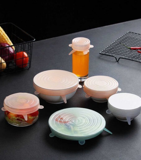 Coperchi universali in silicone per alimenti 6 pz megamix.sk