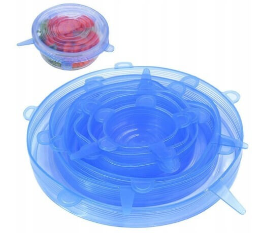 Coperchi universali in silicone per alimenti 6 pz megamix.sk