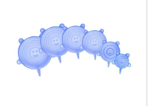Coperchi universali in silicone per alimenti 6 pz megamix.sk