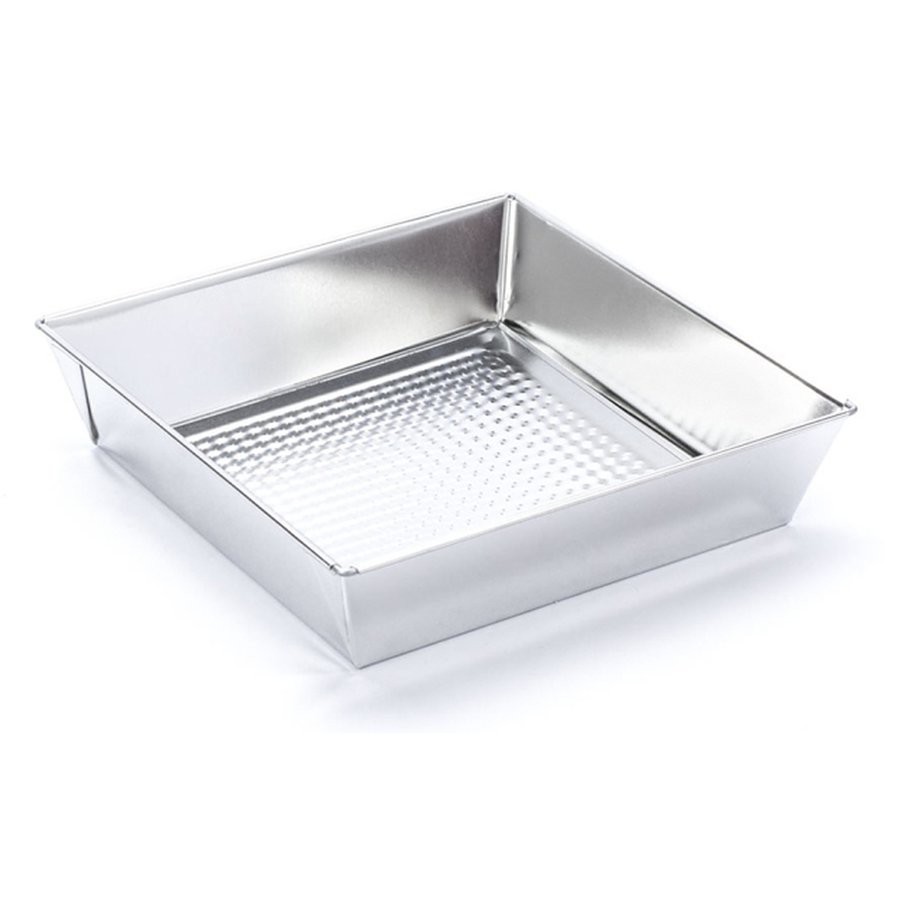 teglia universale da forno spinwar 24 x 24 x 6 cm con fondo rimovibile megamix