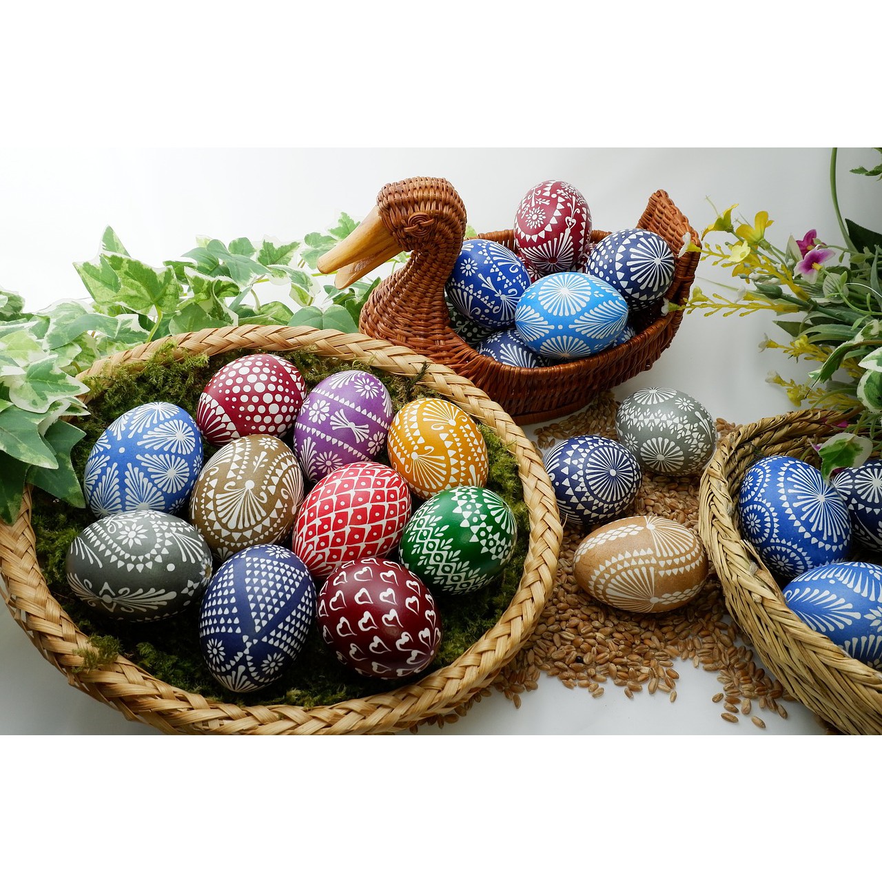 decorazione uova di Pasqua vendita decorazioni uova dipinte forate megamix.sk