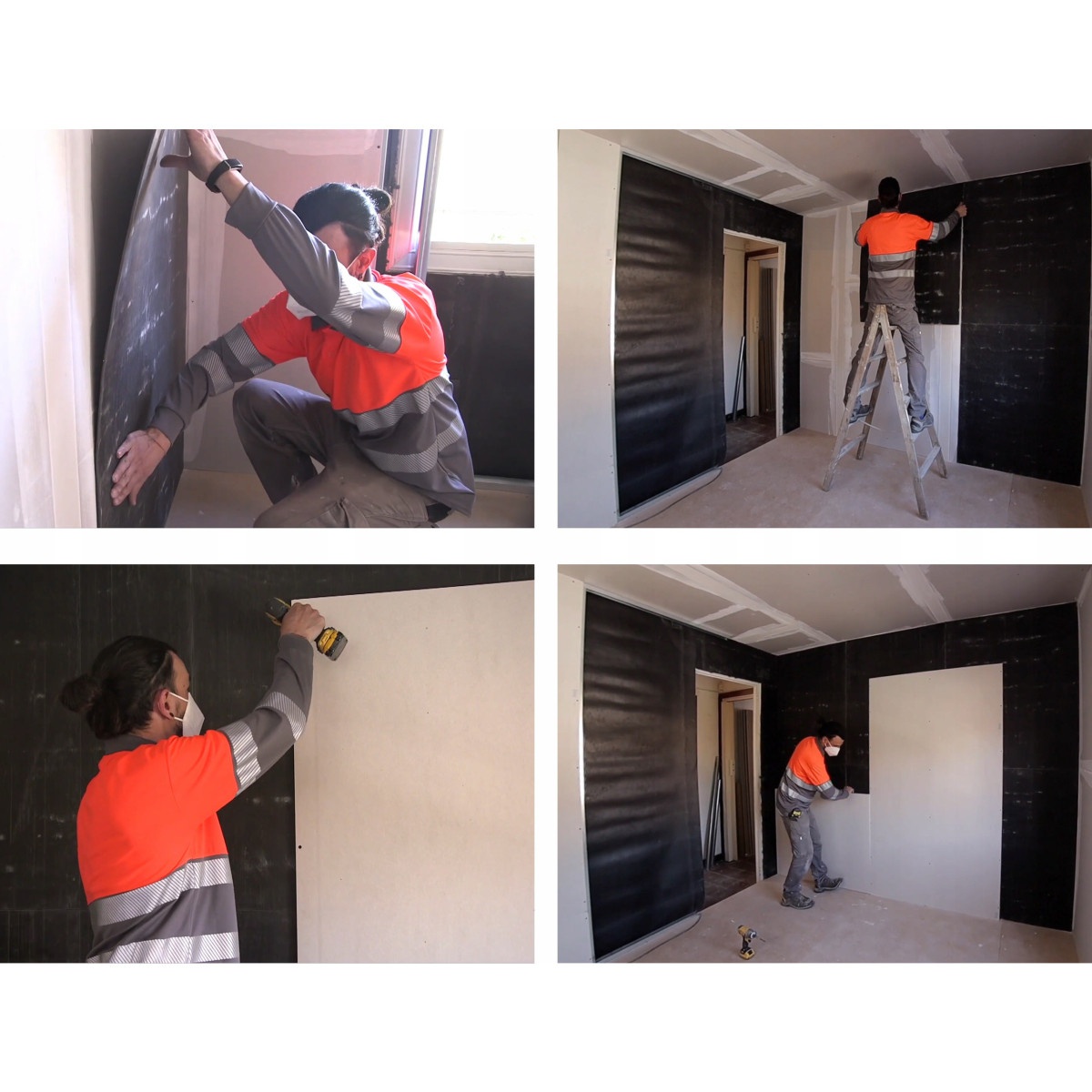 guarnizione in gomma fonoisolante 2mm 25x100cm LG2 isolamento acustico megamix.sk
