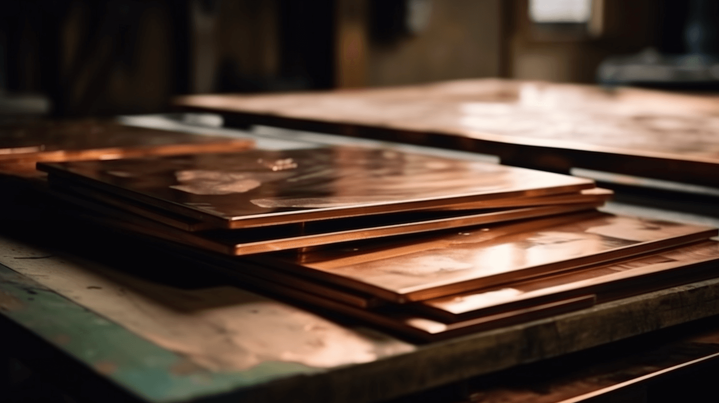 Ako rezať medené plechy Come tagliare le lastre di rame